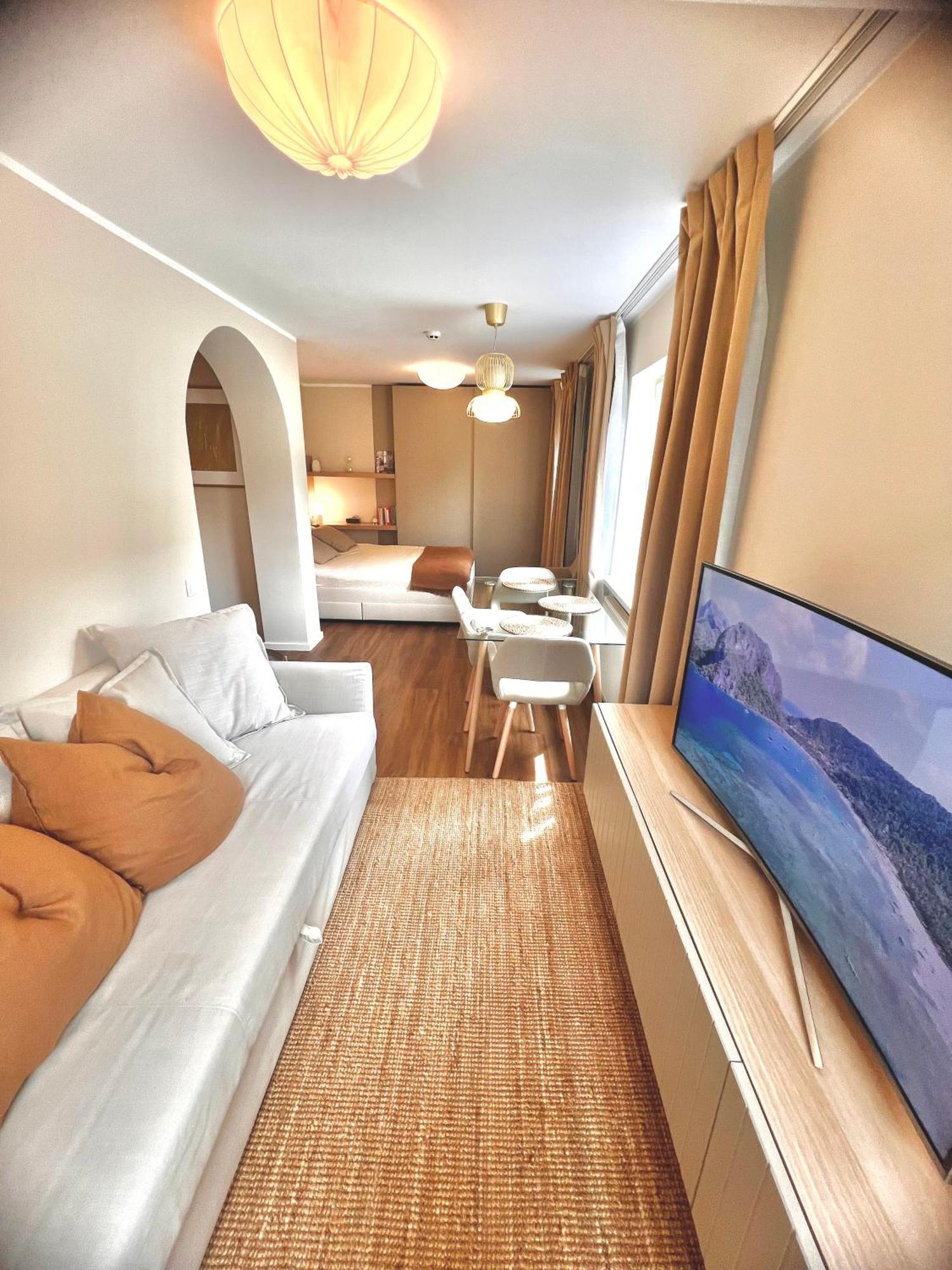 Appartement Dabintos Sunny Arch à Druskininkai Extérieur photo